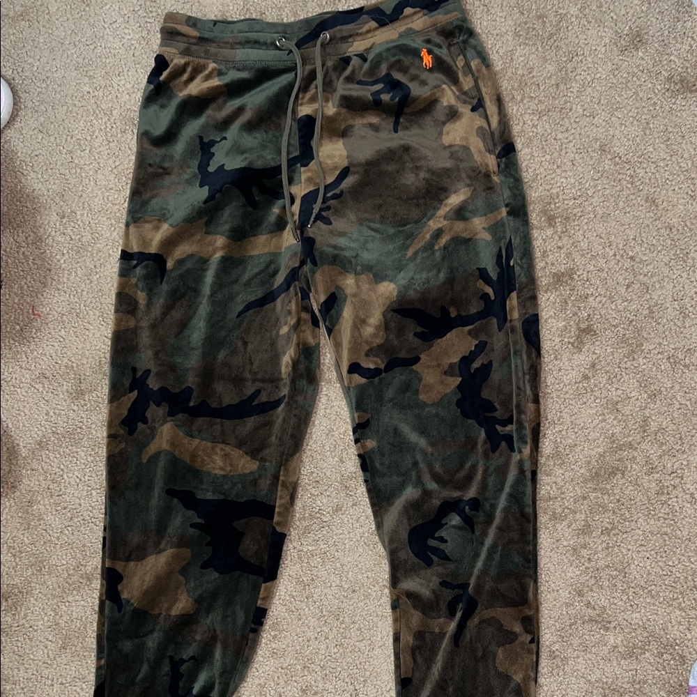 Polo Ralph Lauren Men's Green Camouflage Sleepwear